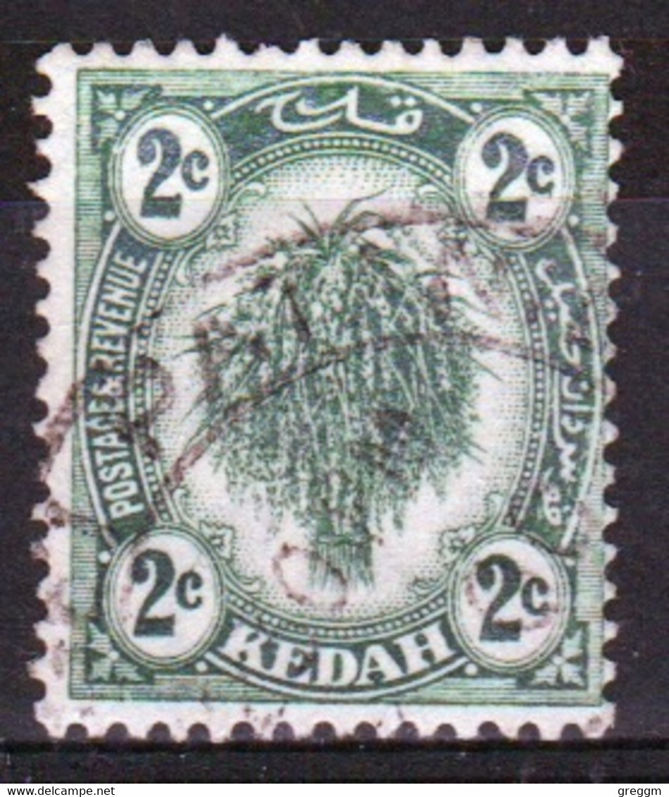 Malaysia Kedah 1921 Single 2c Definitive Stamp Which Is I Believe Cat No 27 In Fine Used - Kedah