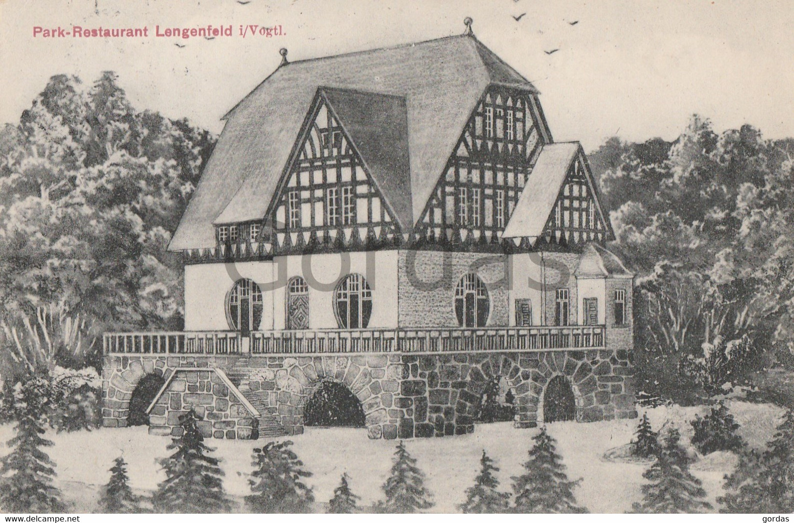 Germany - Lengenfeld In Vogtland - Park - Restaurant - Lengefeld