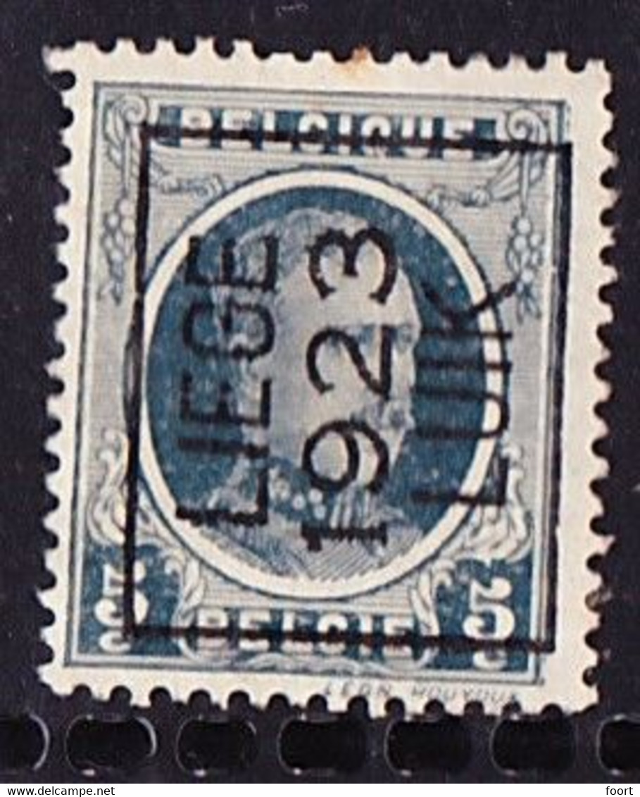 Luik 1923 Typo Nr. 87A - Sobreimpresos 1922-31 (Houyoux)