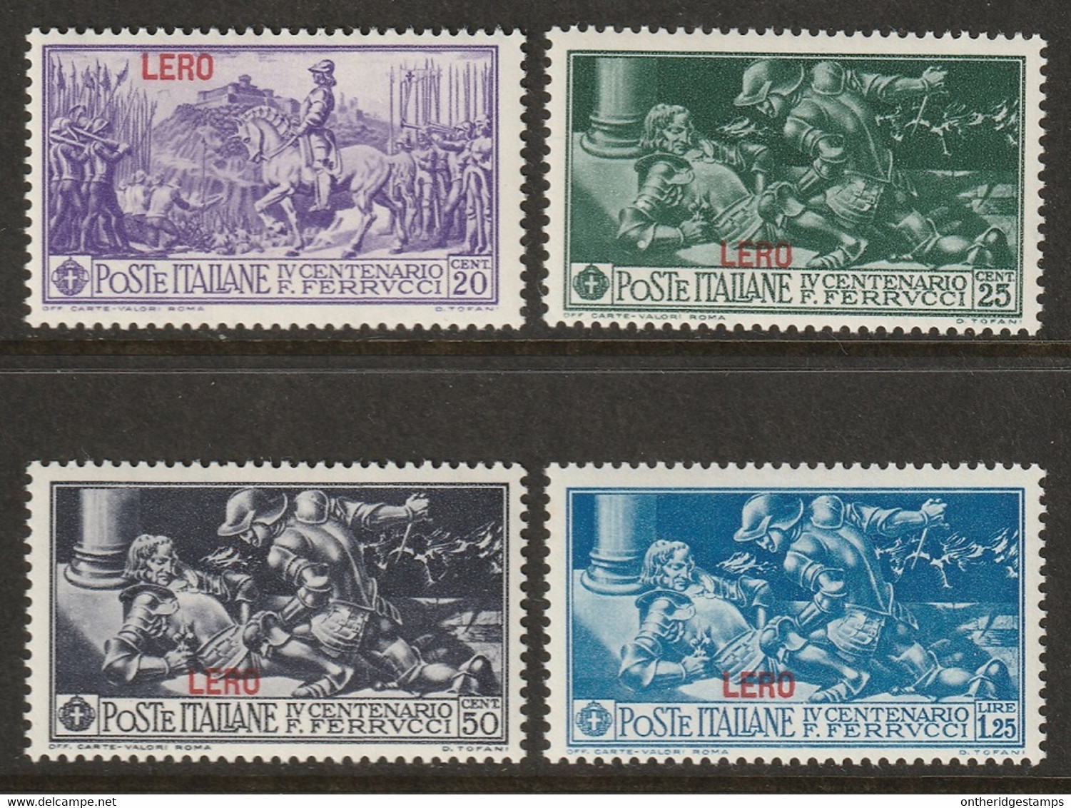 Italy Aegean Lero 1930 Sc 12-5 Egeo Lero Sa 12-5 Partial Set MNH** - Egeo (Lero)