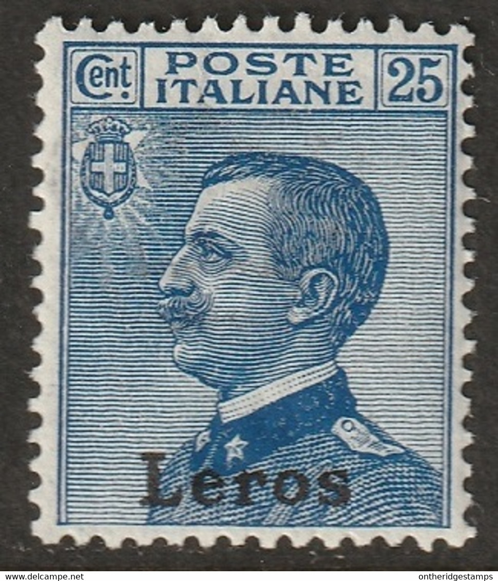 Italy Aegean Lero 1912 Sc 6 Egeo Lero Sa 5 MH* - Egée (Lero)