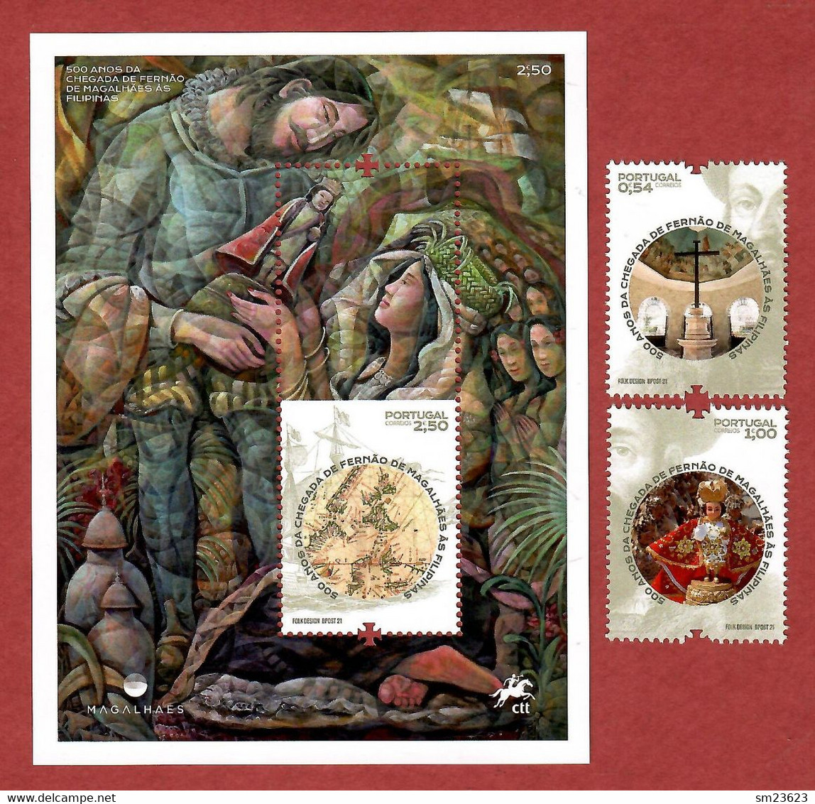 Portugal 20.07.2021 , 500 Anos Da Chegada De Fernäo De Magalhäes às Filipinas - Postfrisch / MNH / (**) - Unused Stamps