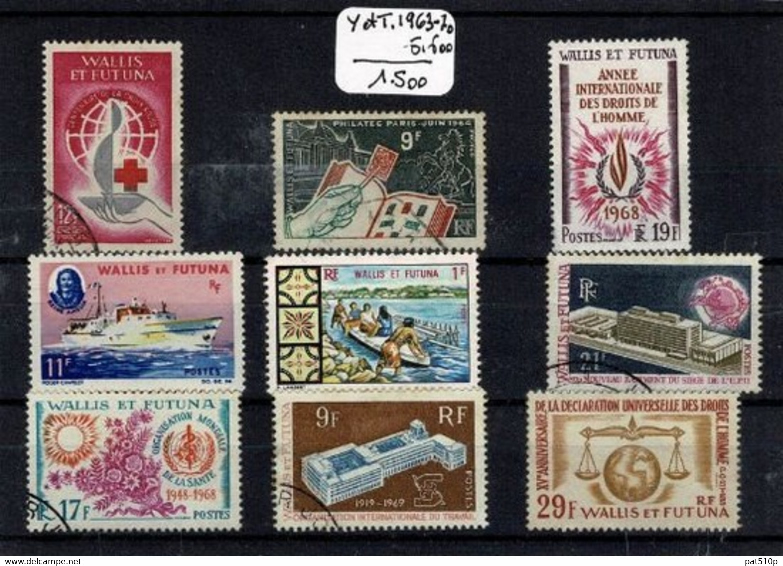 WALLIS FUTUNA Lot 1963 1970 - Andere & Zonder Classificatie