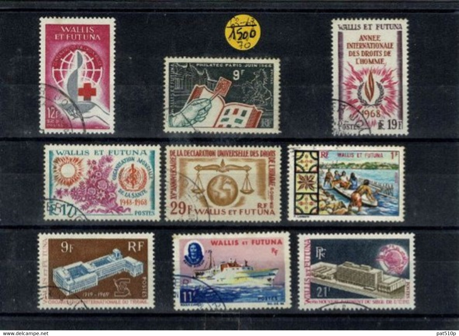 WALLIS FUTUNA Lot 1963 1970 - Used Stamps