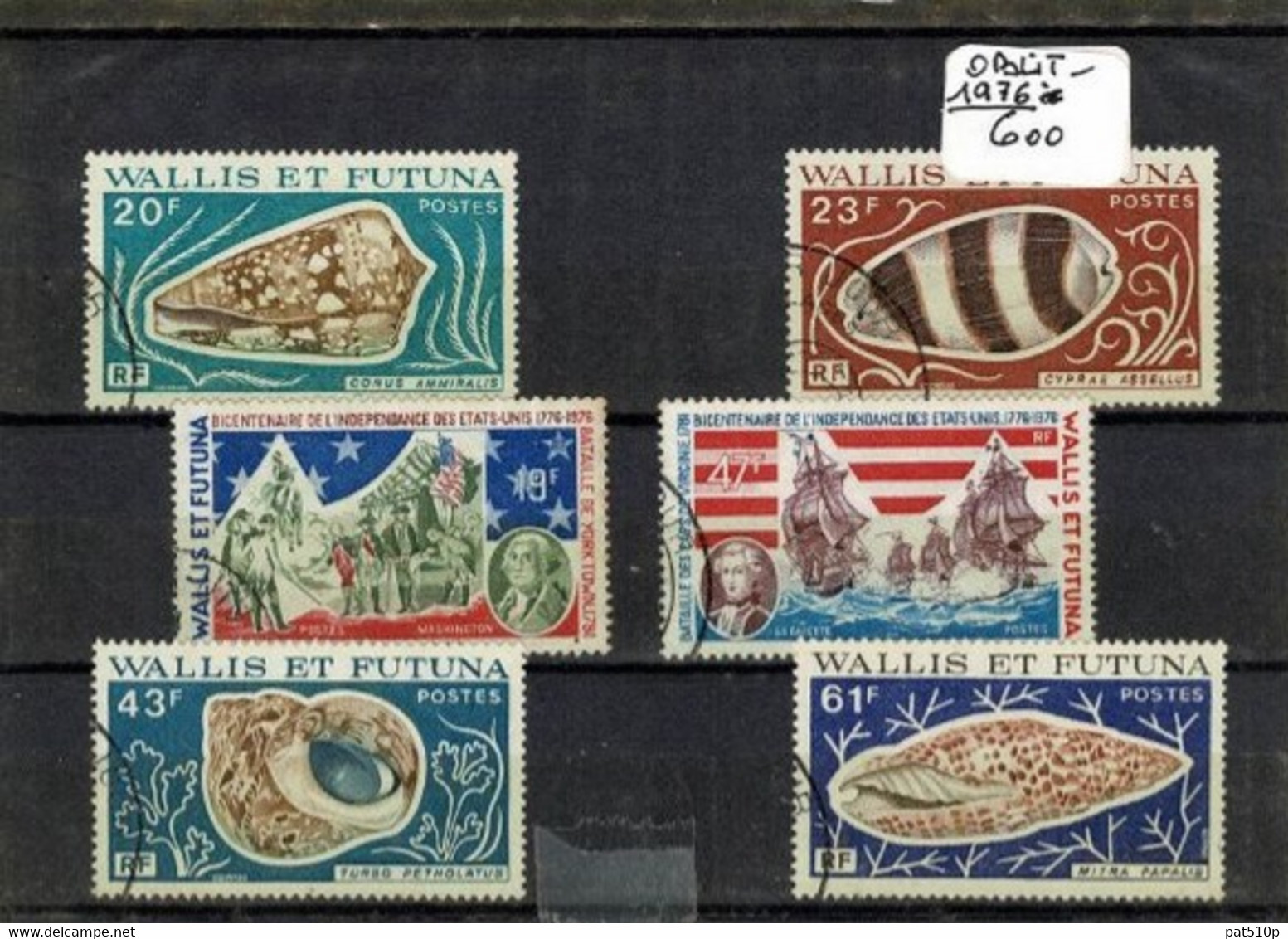 WALLIS FUTUNA Lot 1976 - Oblitérés