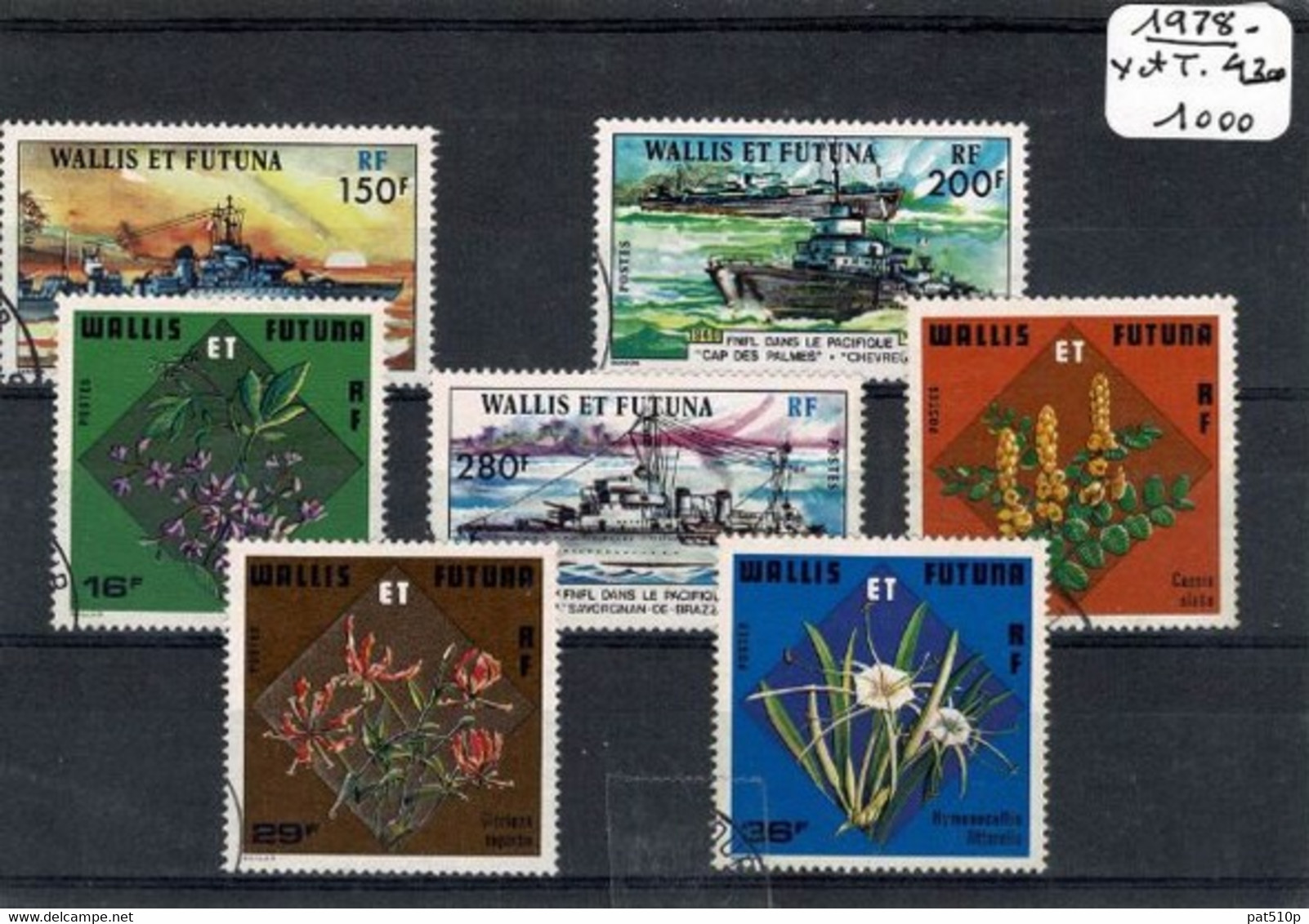WALLIS FUTUNA Lot 1978 - Used Stamps