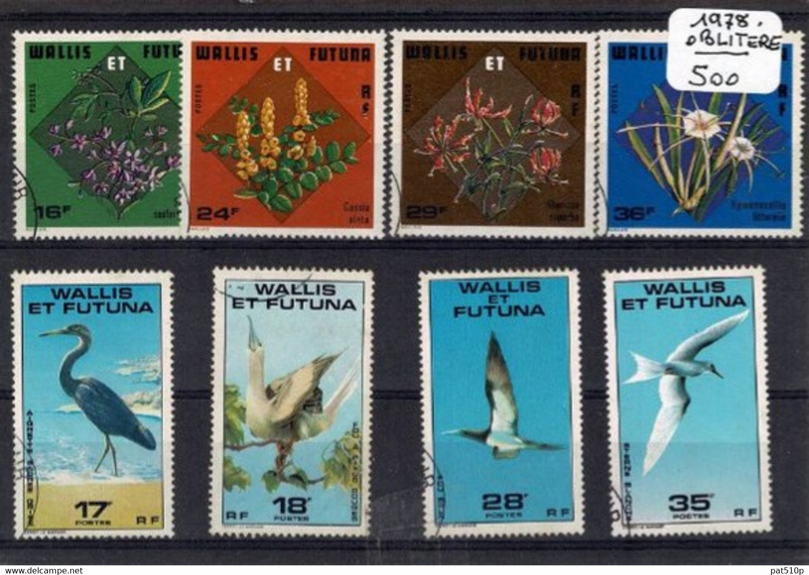 WALLIS FUTUNA Lot 1978 - Usados