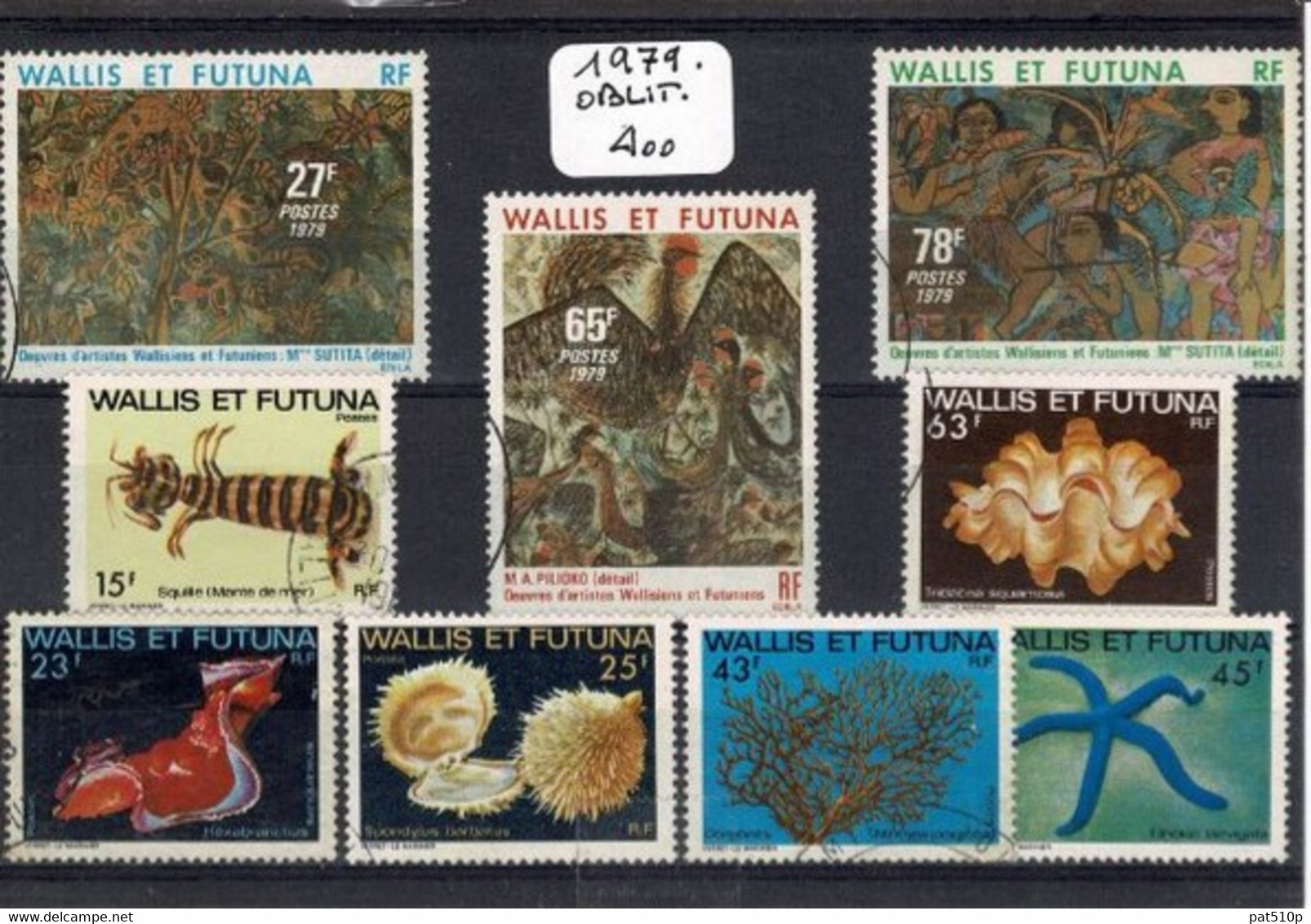 WALLIS FUTUNA Lot 1979 - Used Stamps