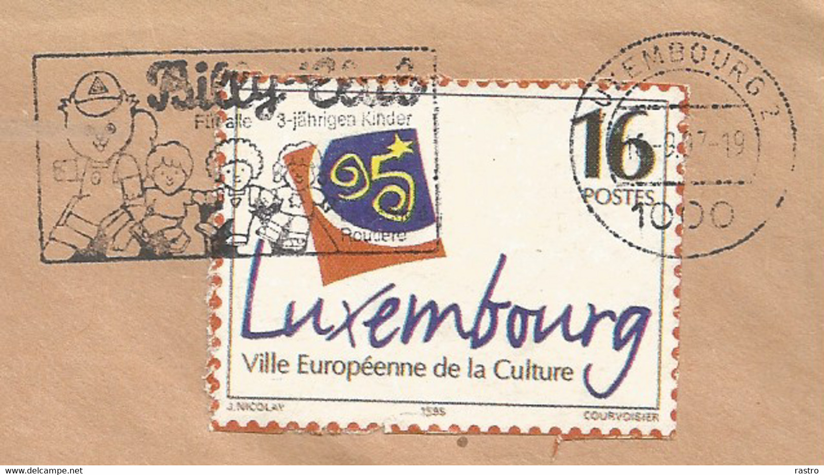 N° 1317 (Ville Européenne  De La Culture) FAUX Circulé , Sans Doute Découpé Du Feuillet Informatif Des PT  ! - Covers & Documents