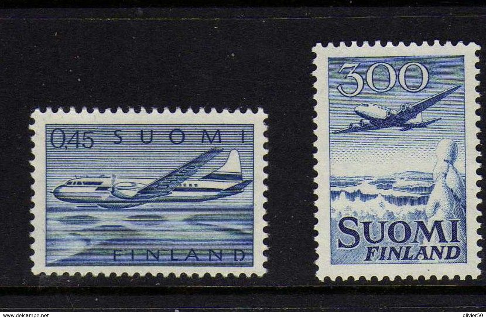 Finlande (1958-63)- P A Avion - Neufs** MNH - Nuevos
