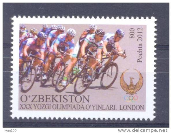 2012. Uzbekistan, Olympic Games London, Issue I, 1v,  Mint/** - Uzbekistan