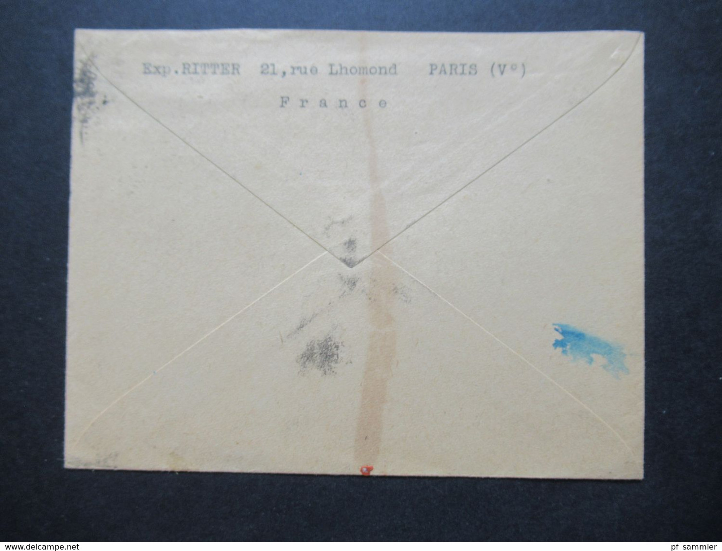 Frankreich Um 1925 Auslandsbrief Von Paris An Den Schutzverband Kath. Verkehrsinteressen In Essen - Covers & Documents