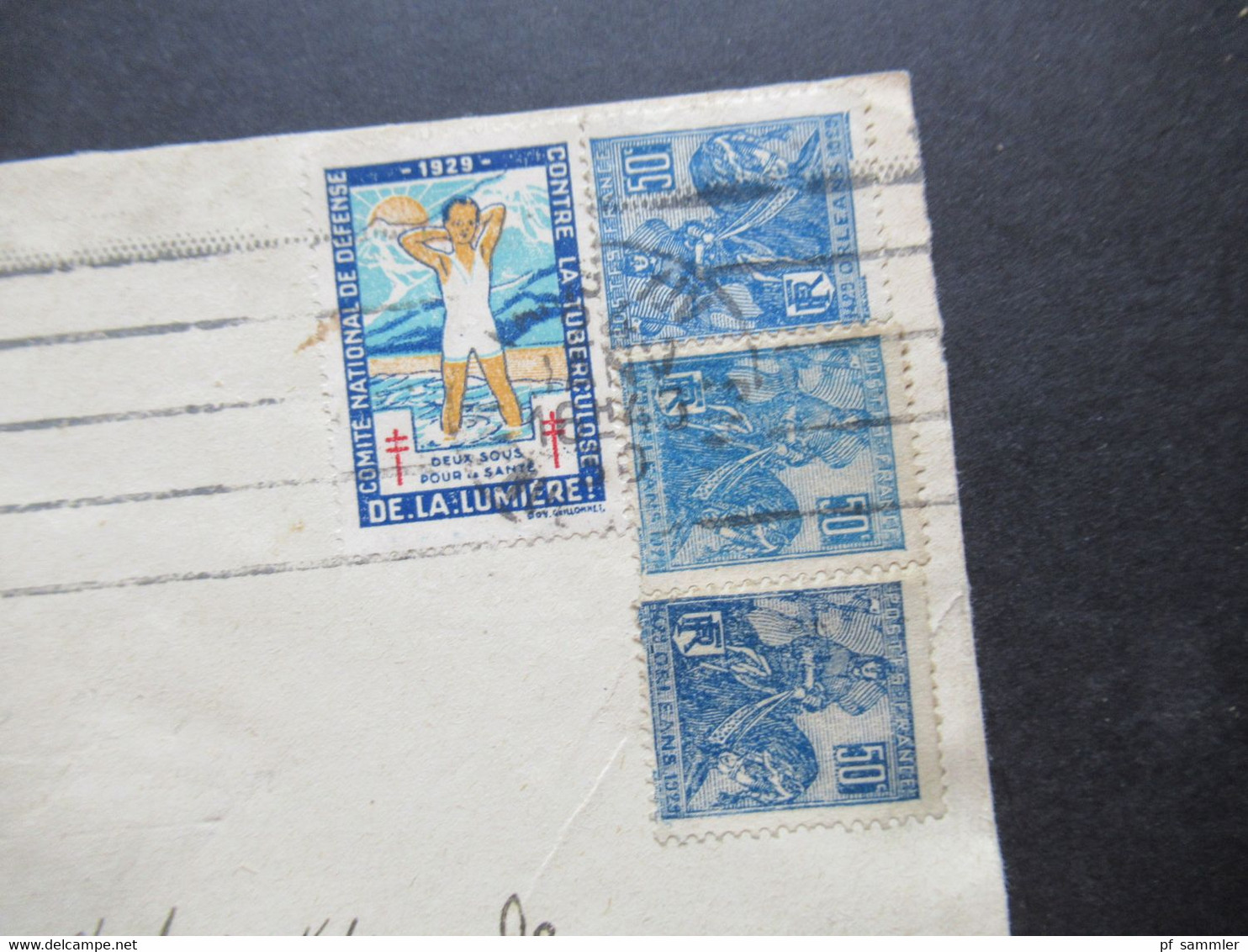Frankreich 1930 Befreiung Von Orleans Nr.237 (3) MiF Mit Tuberkulose Marke Umschlag La Revue Musicale Nach München - Lettres & Documents