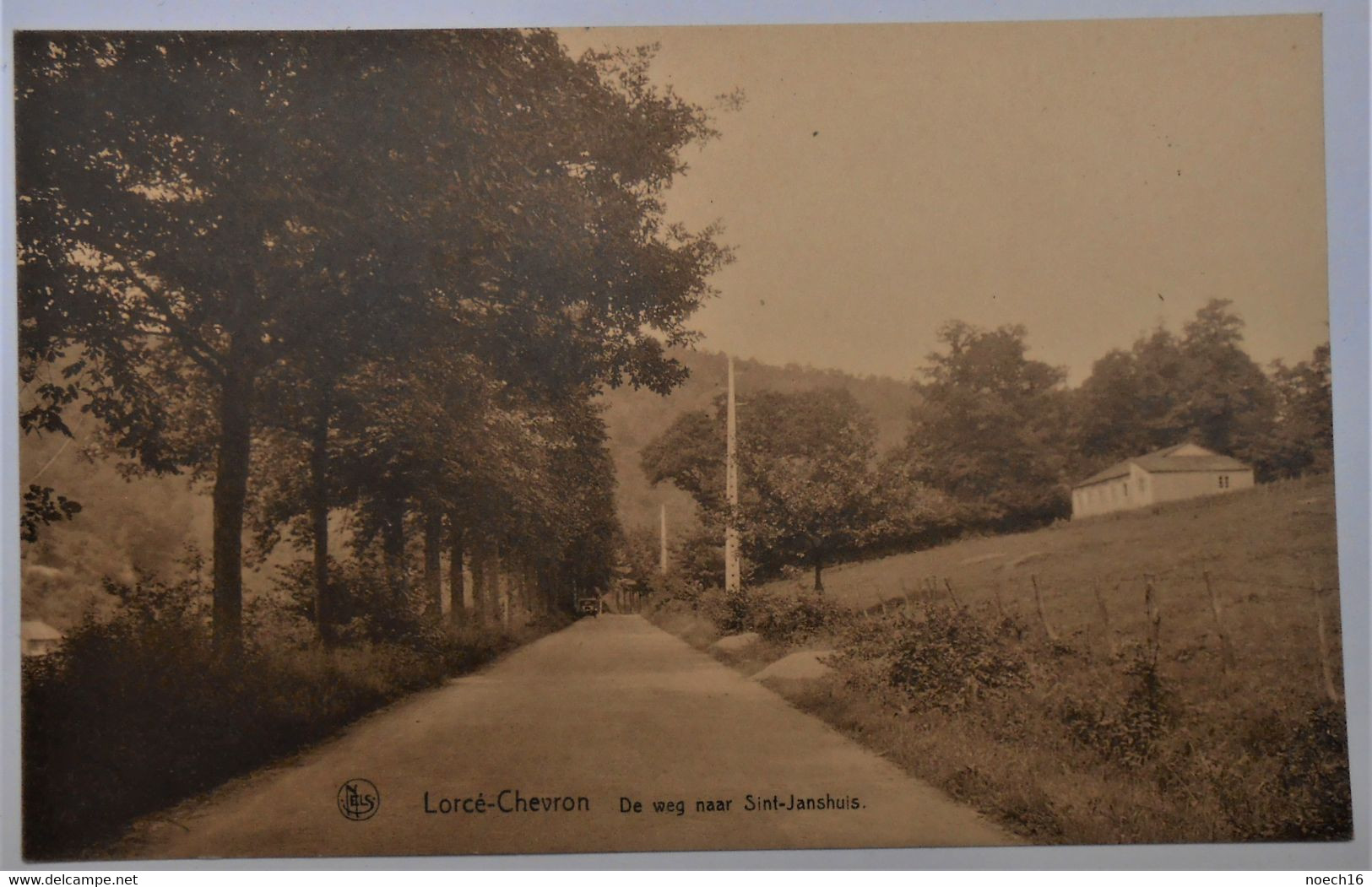 CPA Lorcé-Chevron, Stoumont - De Weg Naar Sint-Janshuis - Stoumont