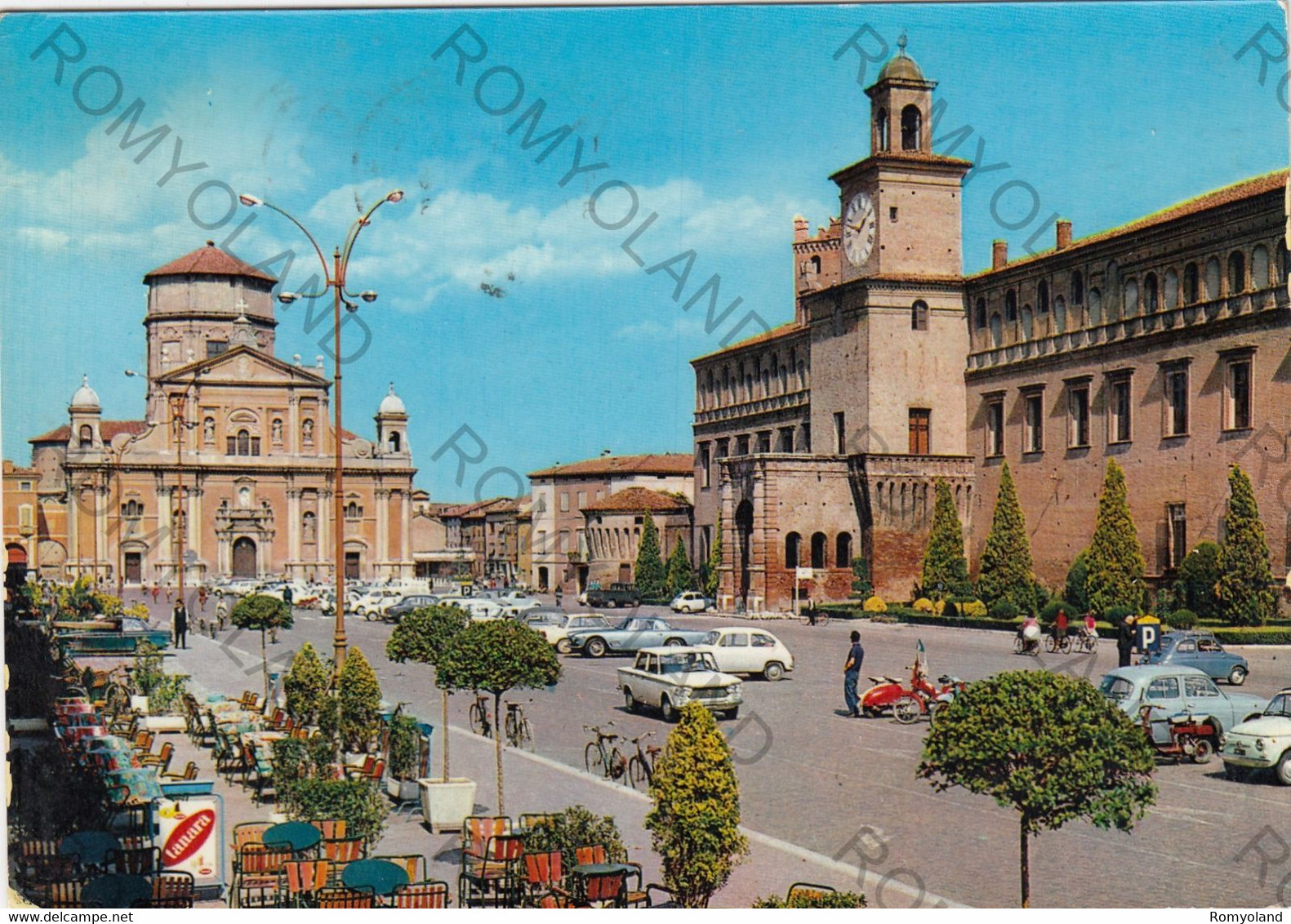 CARTOLINA  CARPI,EMILIA ROMAGNA,PIAZZA MARTIRI,BELLA ITALIA,MEMORIA,STORIA,CULTURA,RELIGIONE,IMPERO,VIAGGIATA 1958 - Carpi