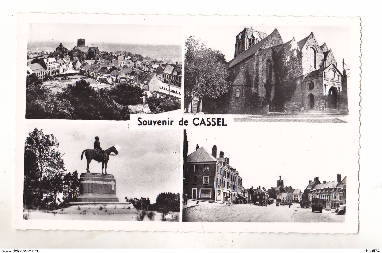 CASSEL DANS LE NORD   CARTE   SOUVENIR - Cassel