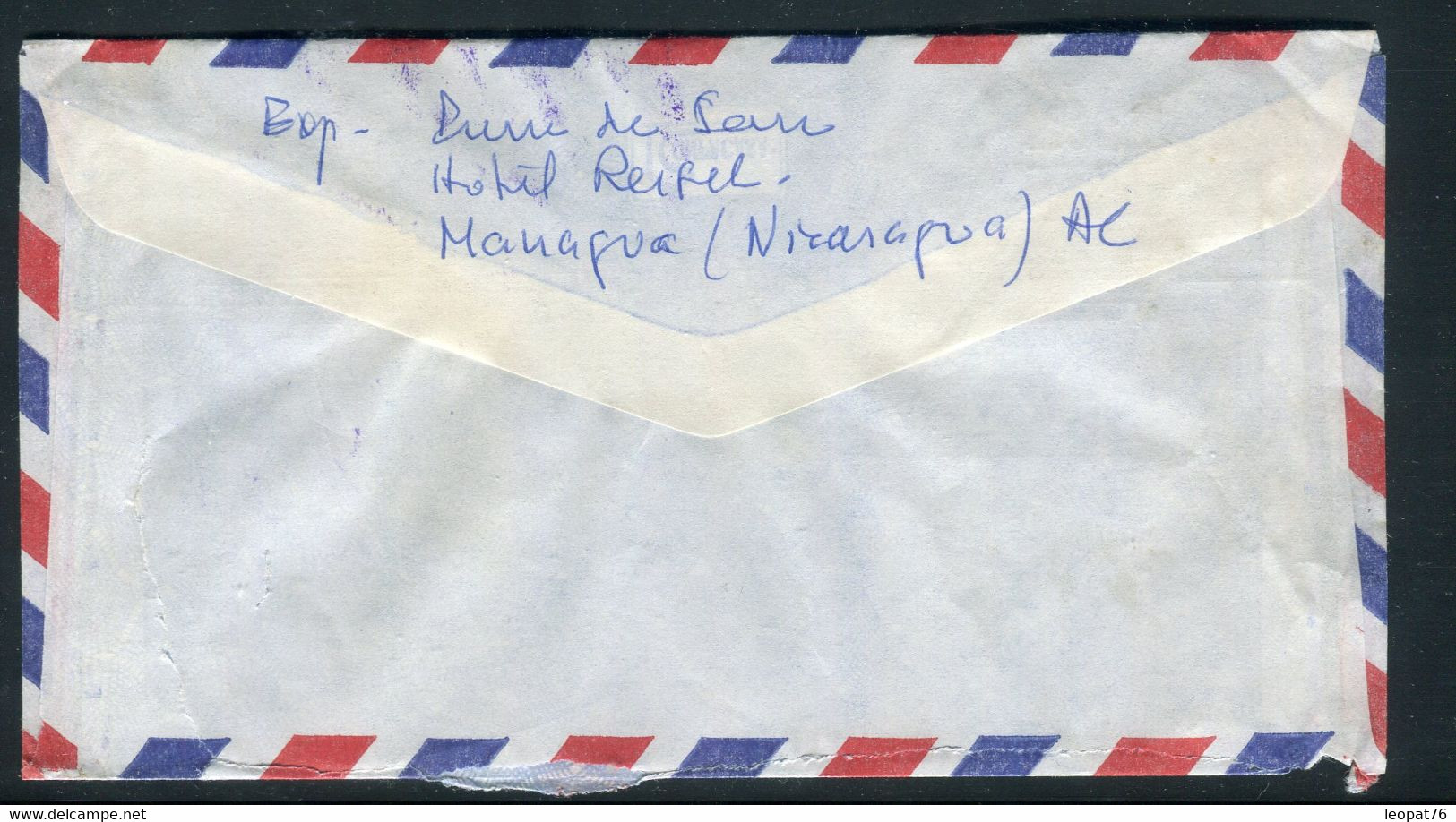 Nicaragua - Enveloppe D'un Hôtel De Managua Pour La France En 1971 - Prix Fixe !!! - Ref S 158 - Nicaragua