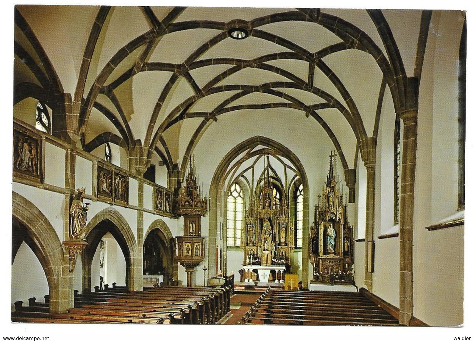 4271  ST. OSWALD BEI FREISTADT, PFARRKIRCHE INNEN - Freistadt