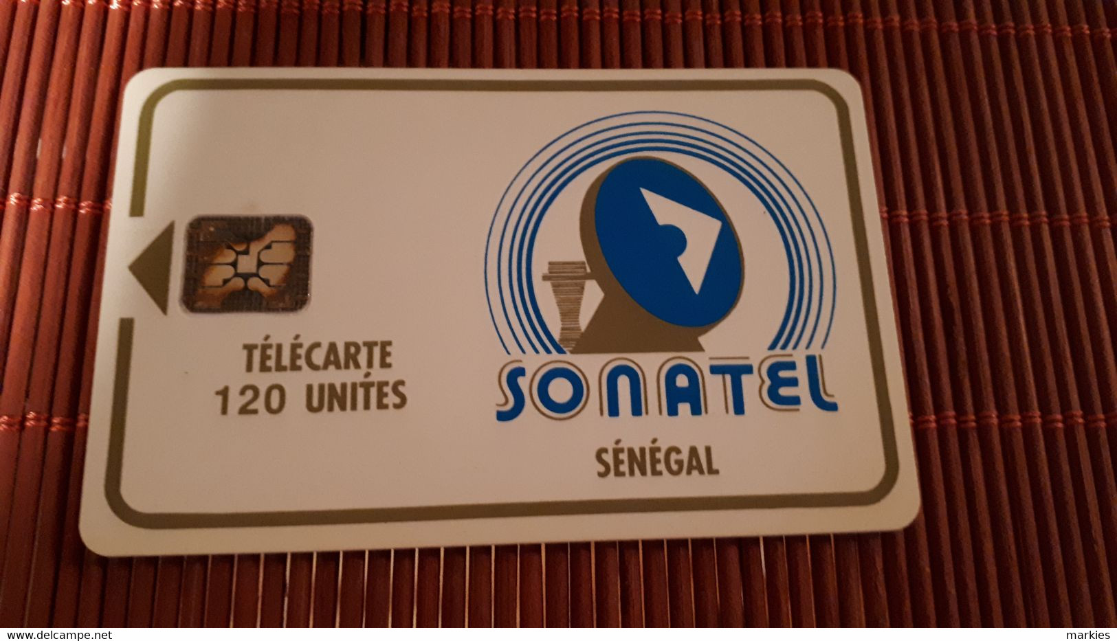 Senegal 120 UNITS  PHONEACRD  USED RARE - Senegal