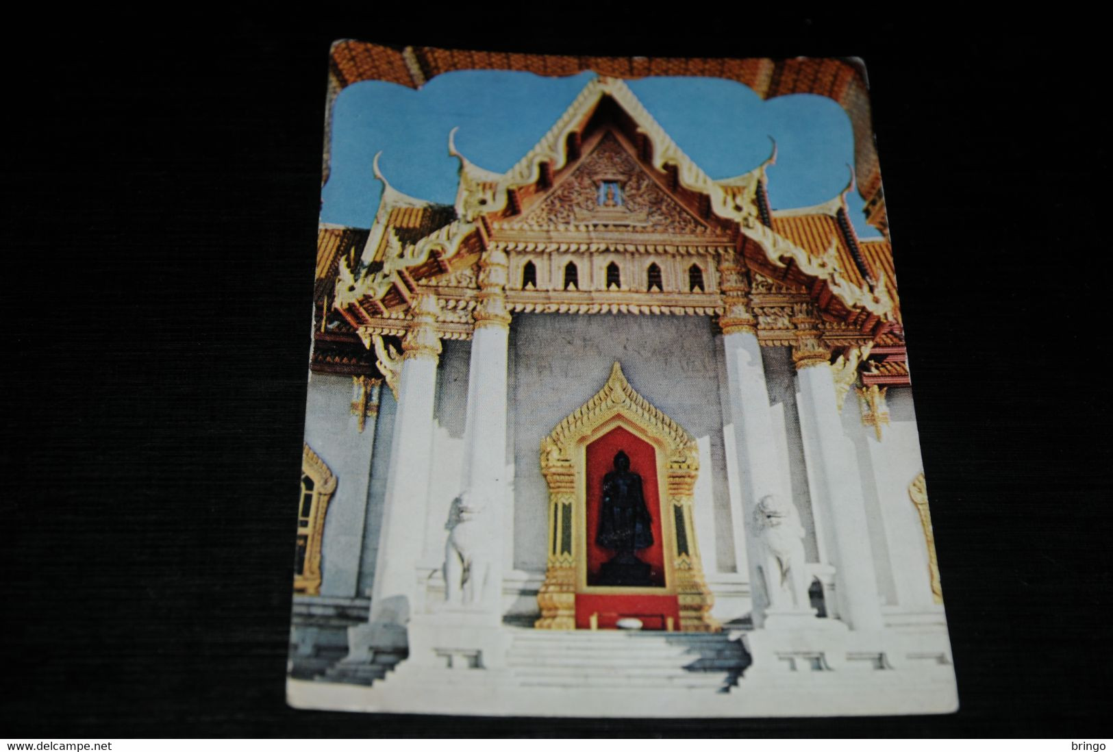 33033-                    THAILAND, BANGKOK, MAIN COURT OF THE MARBLE TEMPLE - Thaïlande