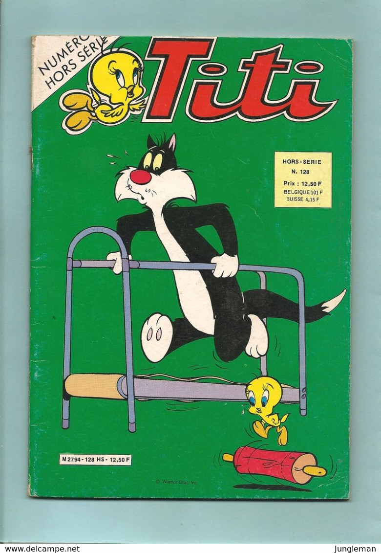 Titi Poche N°128 - Numéro Hors Série, Format Moyen - Avec Daffy & Bip Bip - Sagédition - Août 1984 - BE Peut-être EA - Sagédition