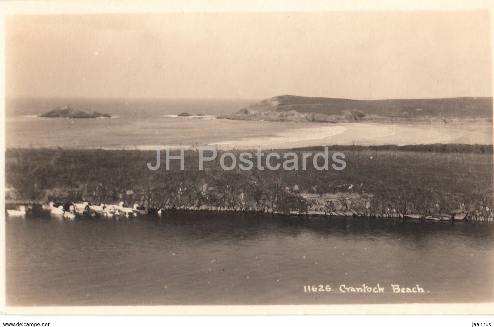 Crantock Beach - 11626 - Old Postcard - United Kingdom - England - Unused - Scilly Isles