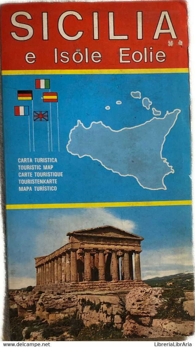 Sicilia E Isole Eolie Di Aa.vv.,  1980,  Kina Italia - Geschichte, Philosophie, Geographie