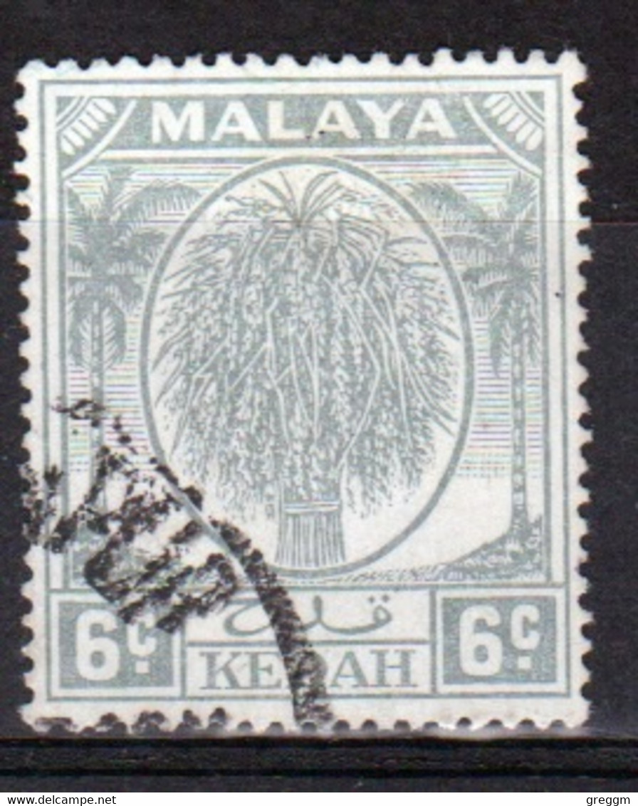 Malaysia Kedah 1950 Single 6c Definitive Stamp Which Is I Believe Cat No 80 In Fine Used - Kedah