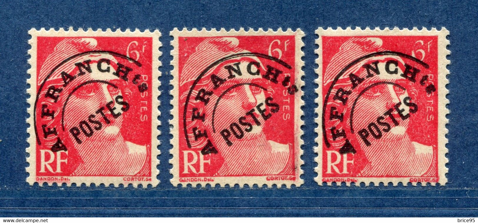 ⭐ France - Variété - YT Pré Oblitéré N° 100 - Couleurs - Pétouilles - Neuf Sans Charnière - 1922 ⭐ - Neufs