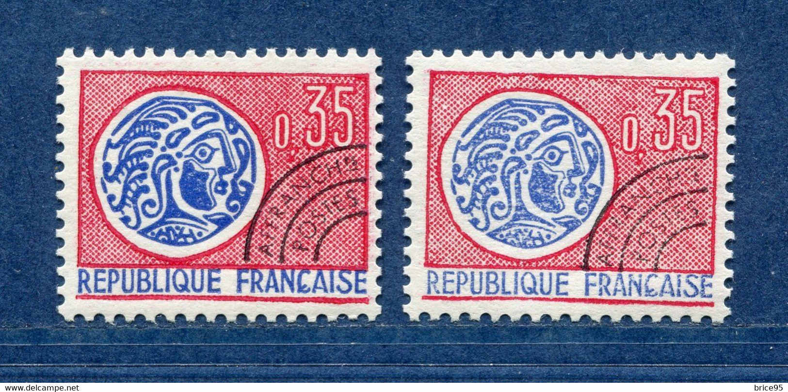 ⭐ France - Variété - YT Pré Oblitéré N° 127 - Couleurs - Pétouilles - Neuf Avec Charnière - 1964 ⭐ - Neufs