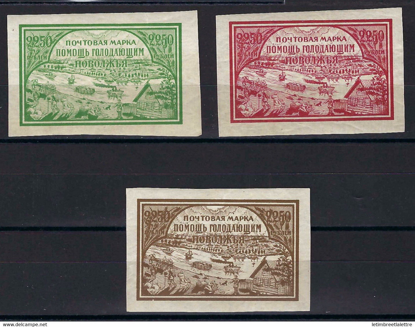 ⭐ Russie - YT N° 153 à 156 ** - Neuf Sans Charnière - 1921 ⭐ - Unused Stamps