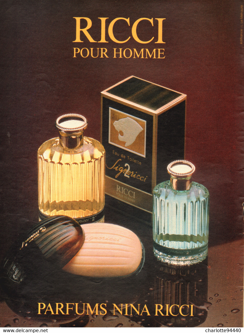 PUB PARFUM   ( PHILEAS ) De " NINA RICCI "  1983 ( 1 ) - Non Classés