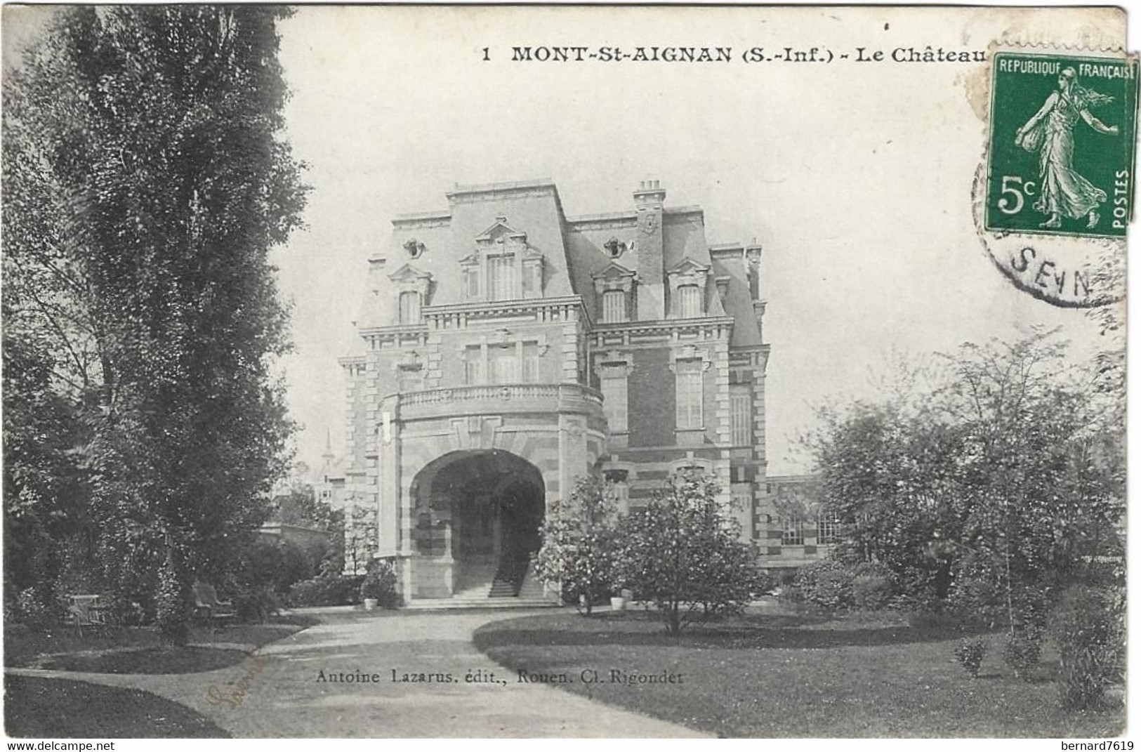 76       Mont Saint Aignan -   Le Chateau - Mont Saint Aignan