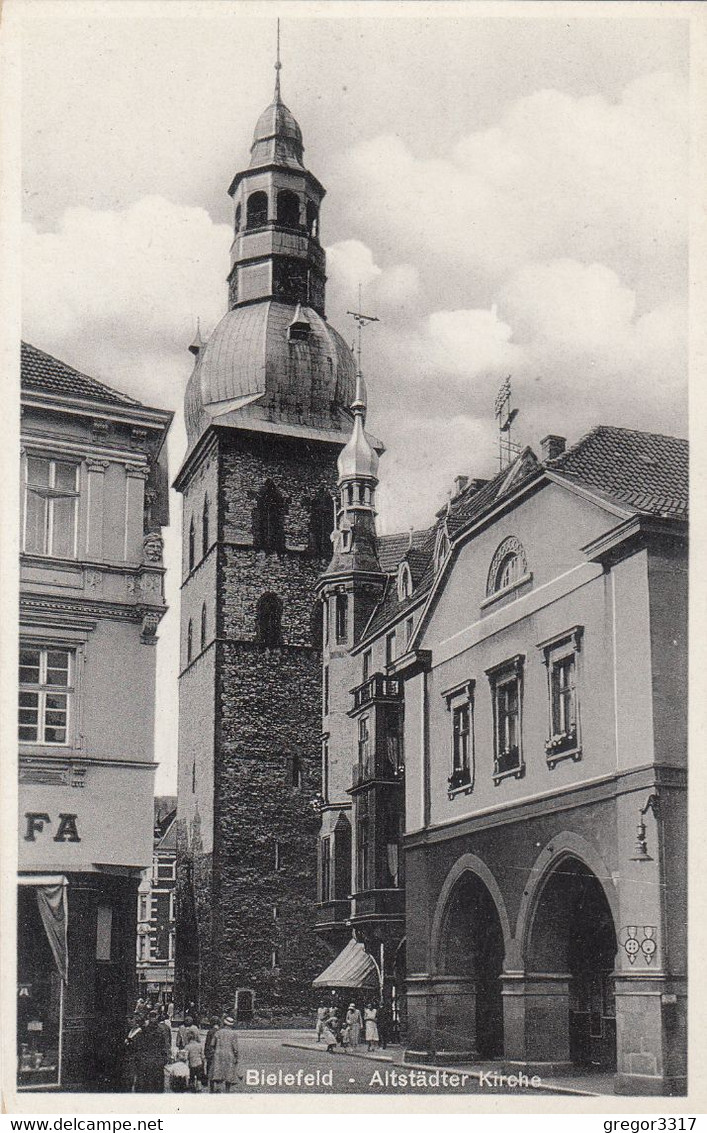 9958) BIELEFELD - Altstädter Kirche - TOP DETAILS Alt ! - Bielefeld