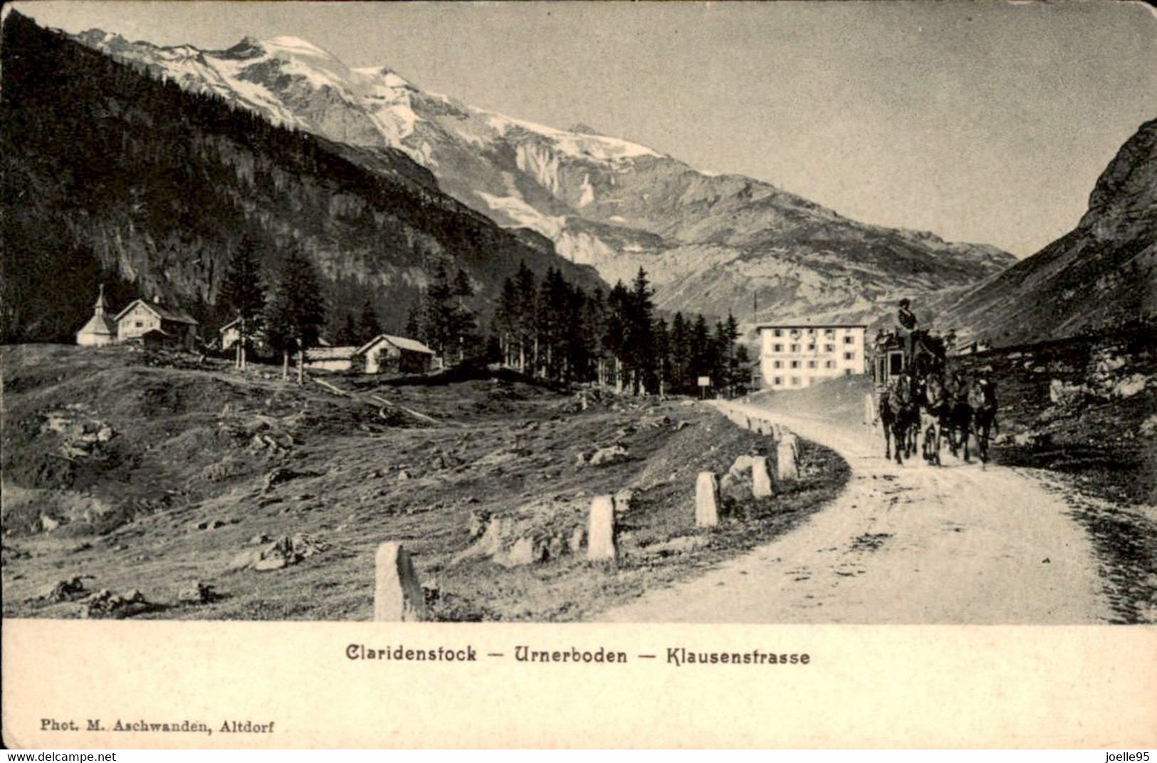 Zwitserland - Schweiz - Suisse - Claridenstock - Urnerboden - Klausenstrasse - 1910 - Other & Unclassified