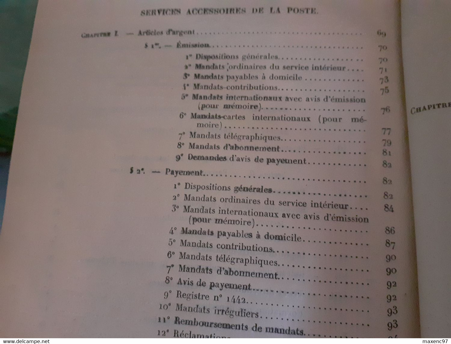 manuel des candidates a l'emploi de dame commis de la poste ptt 1929 imprimerie nationale