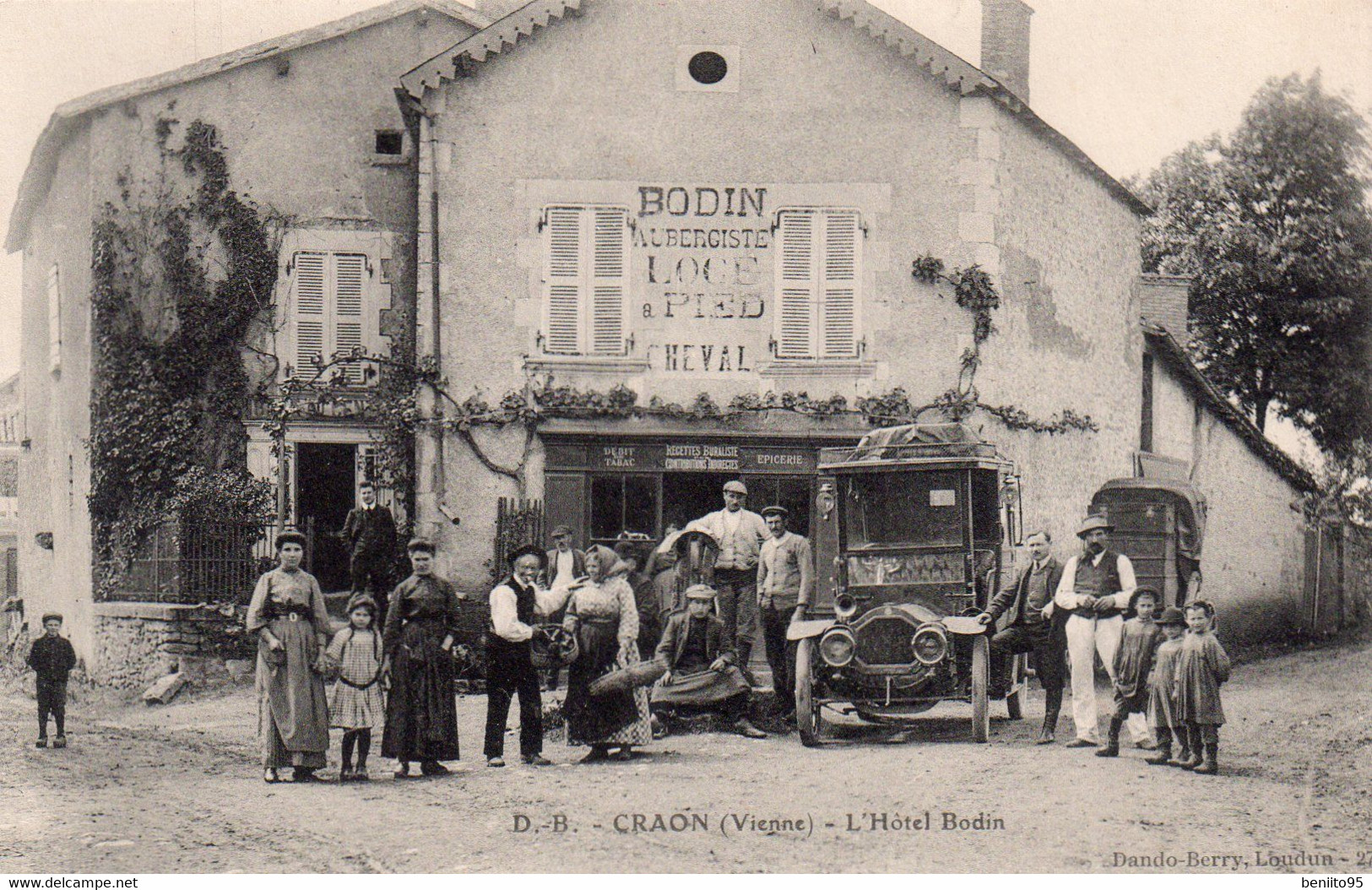 CPA De CRAON - L'hôtel BODIN. - Sonstige & Ohne Zuordnung