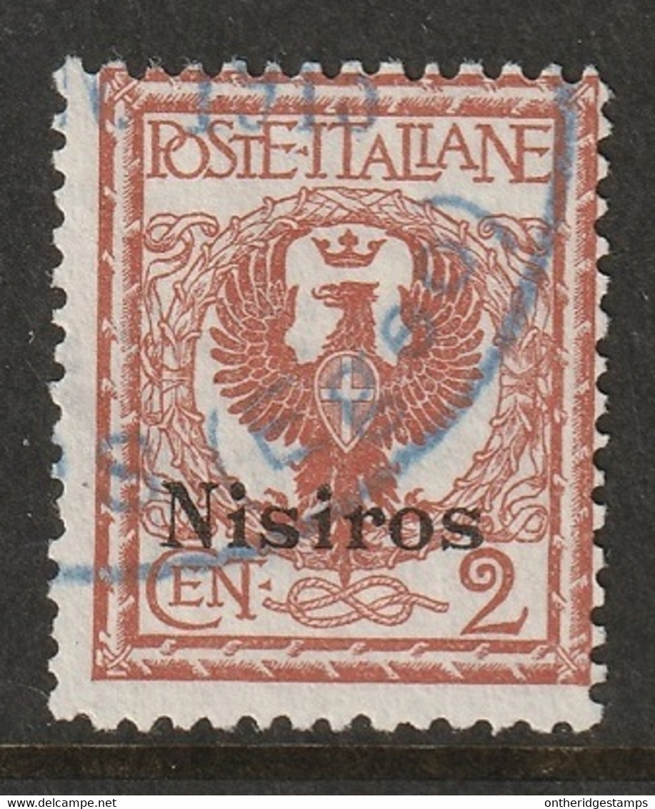 Italy Aegean Nisiro 1912 Sc 1 Egeo Nisiro Sa 1 Used - Ägäis (Nisiro)