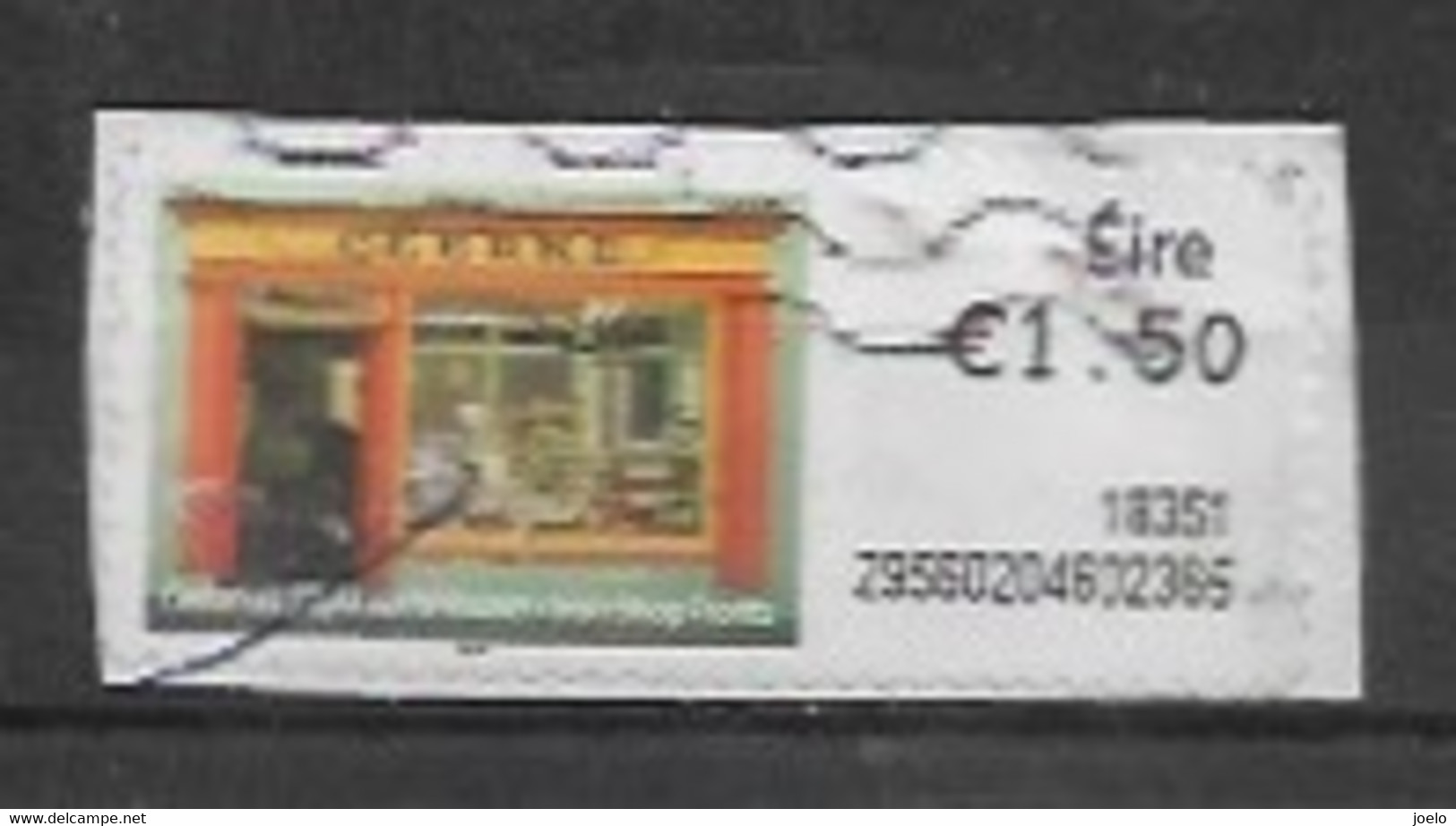 IRELAND 2019 FRANKING LABEL SHOP FRONTS - Vignettes D'affranchissement (Frama)