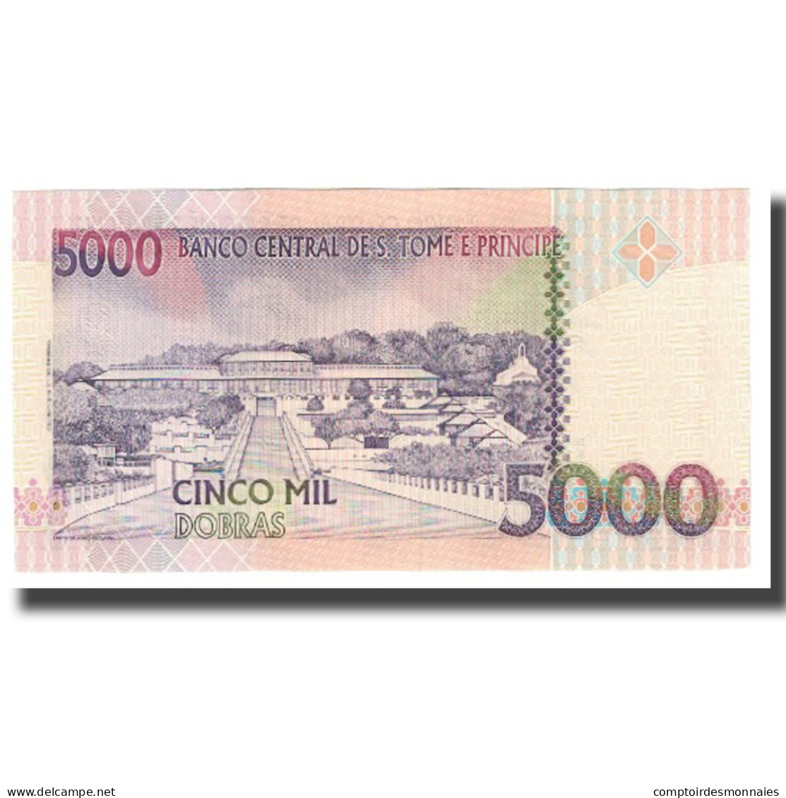 Billet, Saint Thomas And Prince, 5000 Dobras, 1996, 1996-10-22, KM:65a, NEUF - Sao Tome And Principe