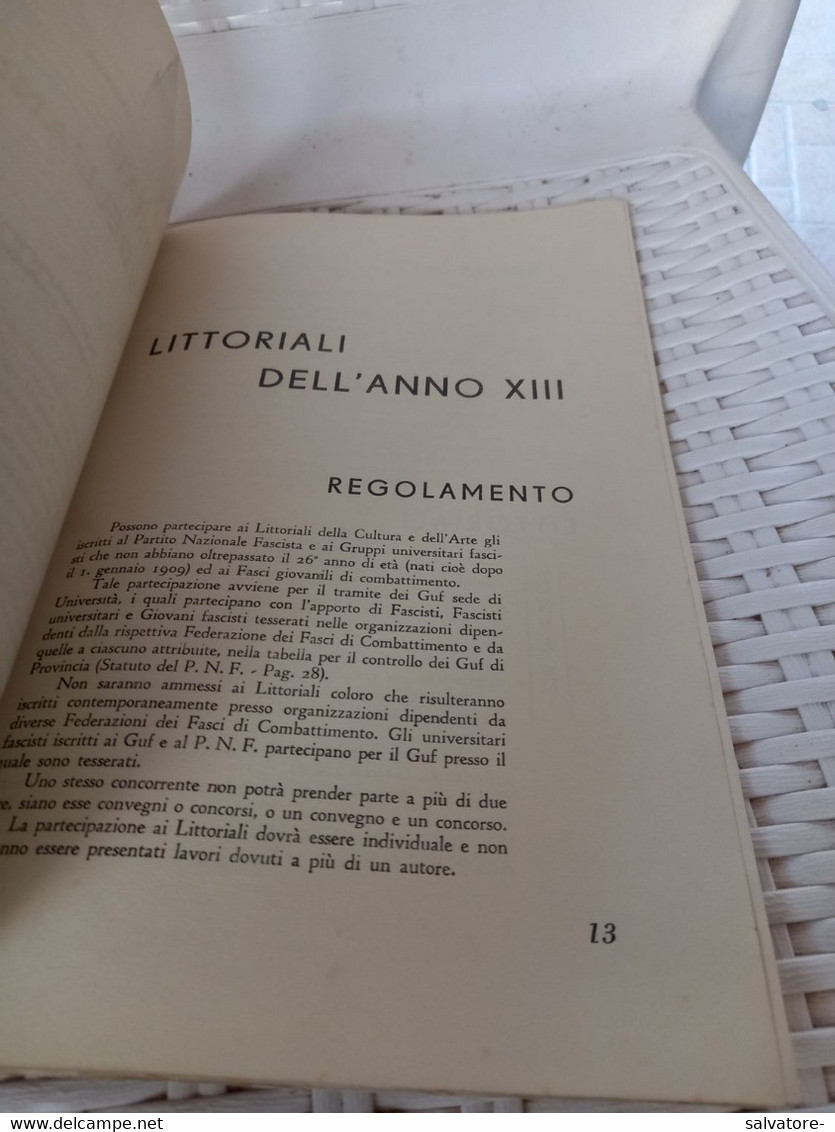 I LITTORIALI - RIVISTA MENSILE DEI LITTORIALI DELLA CULTURA DELL'ARTE E DELLO SPORT- N° 1 -A.II- DICEMBRE XIII - Guerra 1939-45