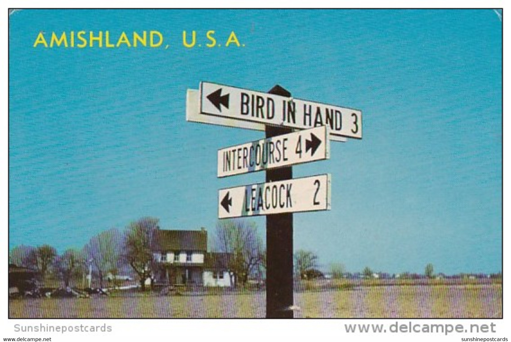 Pennsylvania Lancaster Amishland U S A Dutch Country Road Sugns 1966 - Lancaster