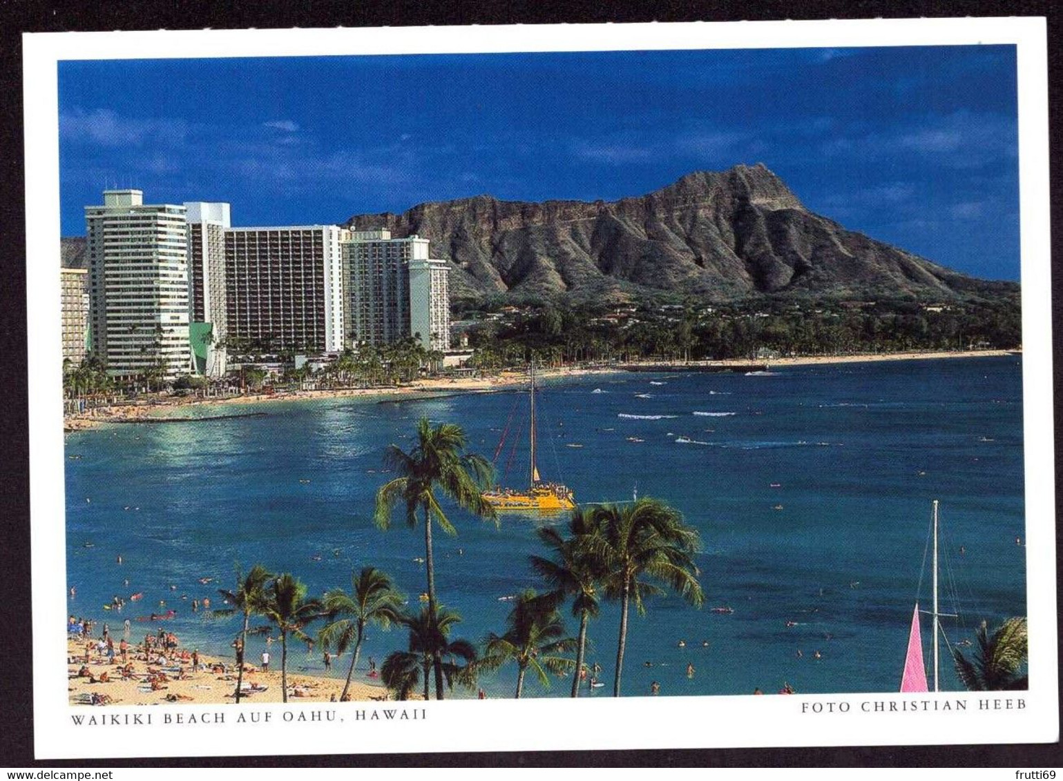AK 000964 USA - Hawaii - Oahu - Waikiki Beach - Oahu