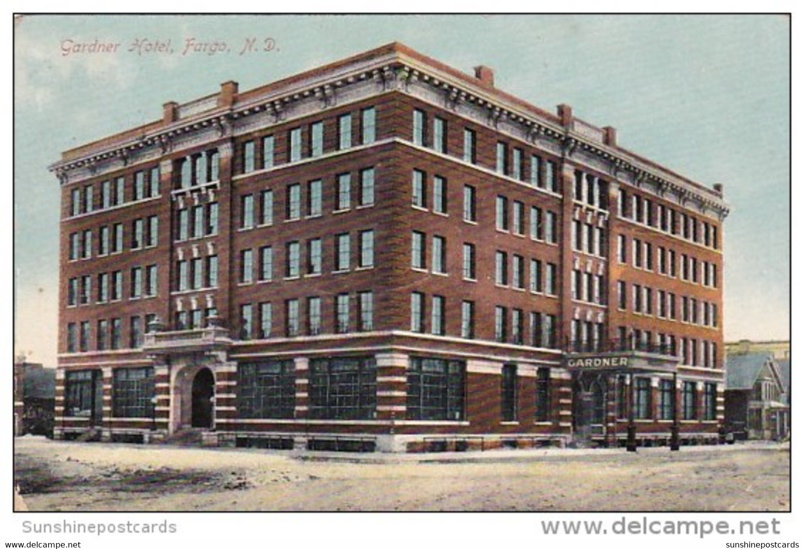 North Dakota Fargo Gardner Hall 1909 - Fargo