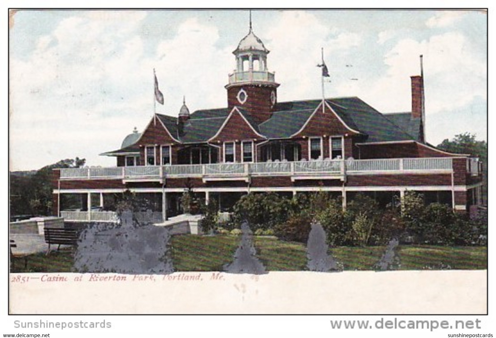 Maine Portland Casino At Riverton Park 1906 - Portland