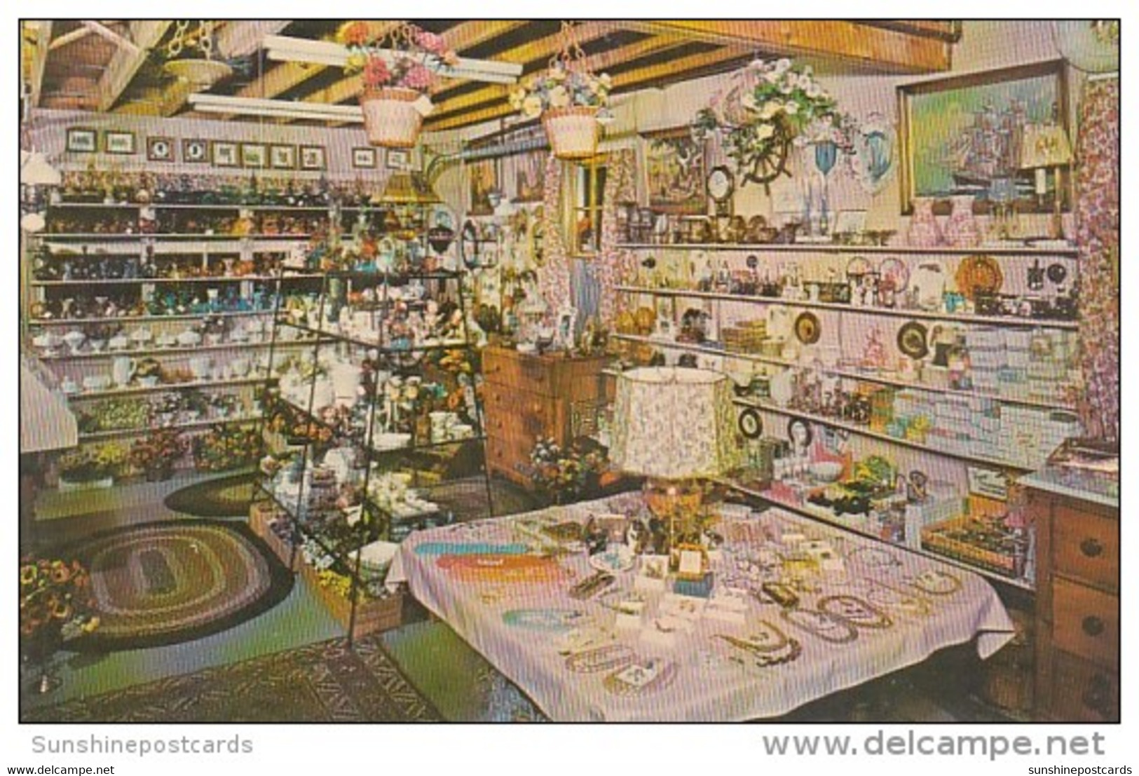 Maine Cape Porpoise The Carriage Trade Gift Shop Interior 1965 - Kennebunkport