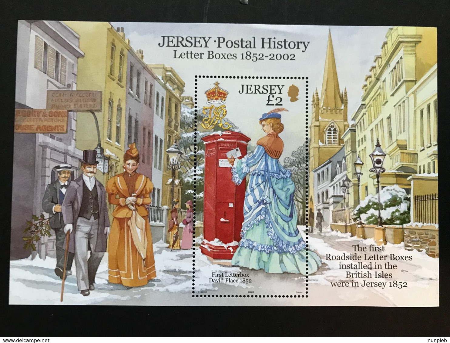 Jersey SG MS1073 2002 - Letterboxes Mini Sheet MNH - Emisiones Locales