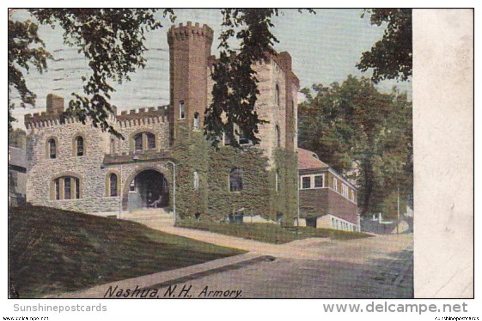 The Armory Nashua Hew Hampshire 1927 - Nashua