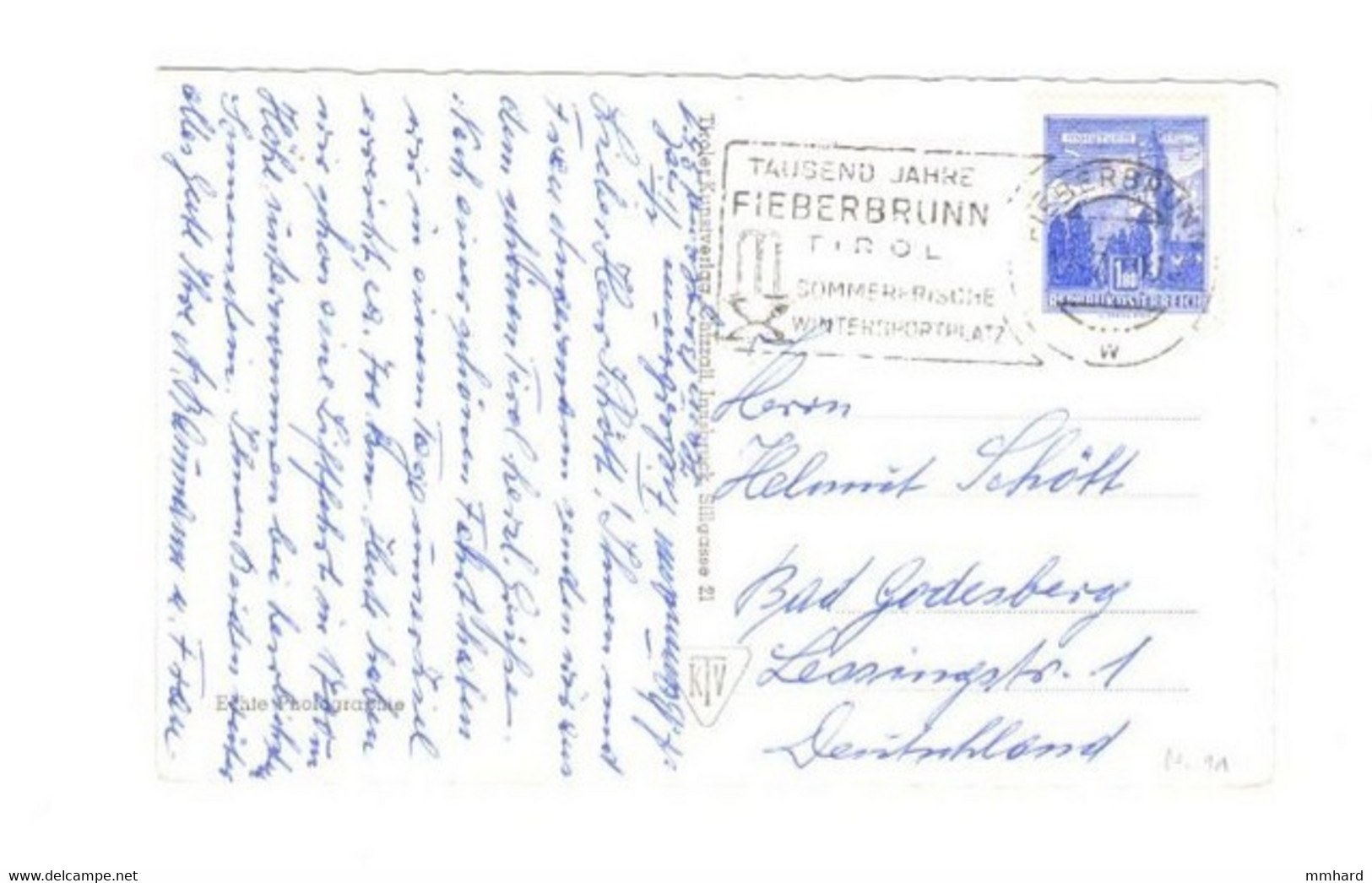 AK Fieberbrunn Im Tirol Gelaufen Bezirk Kitzbühel Österreich Austria - Fieberbrunn