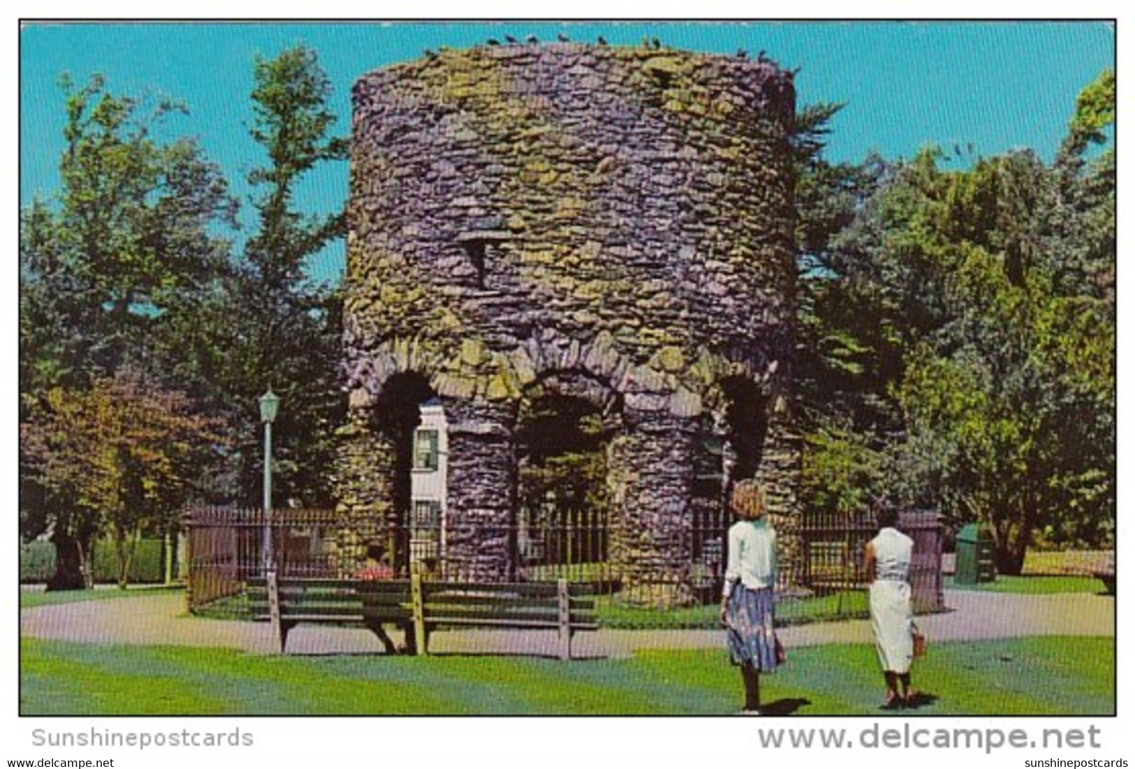 Famous Old Stone Mill Newport Rhode Island - Newport